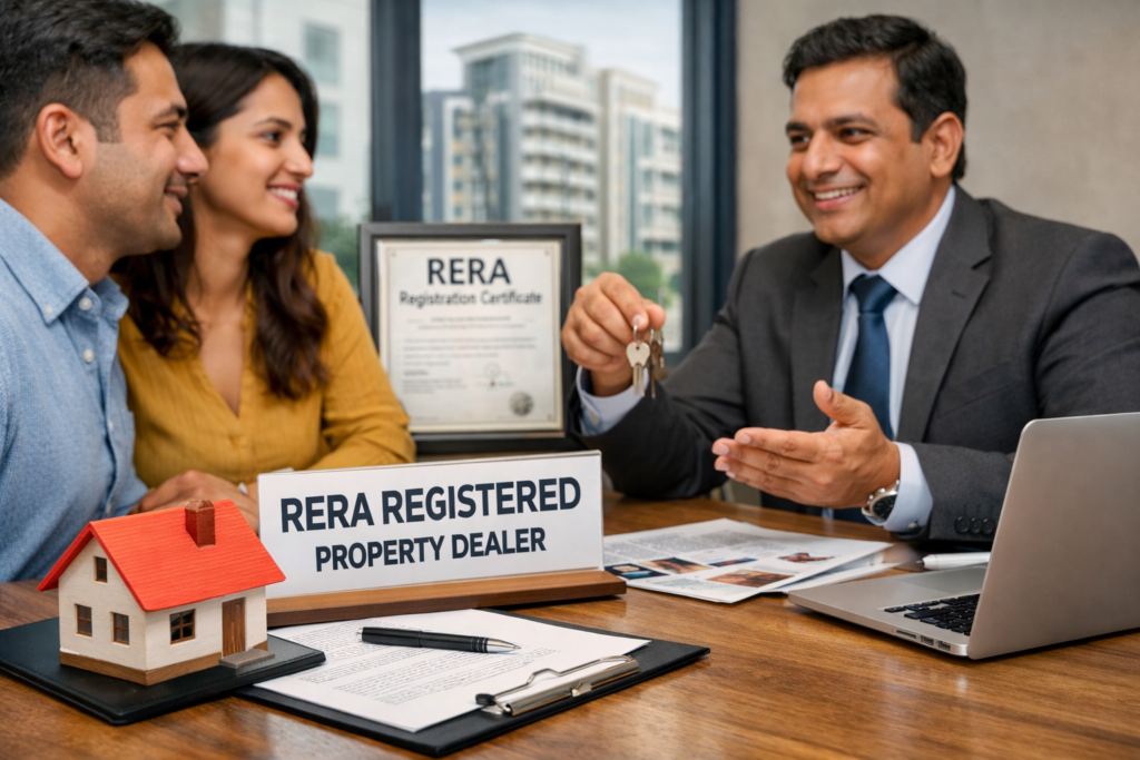 RERA Registered Property Dealer