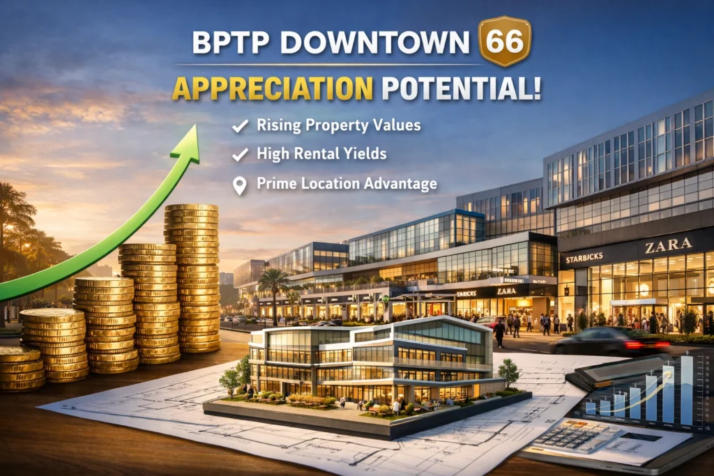 BPTP Downtown 66 Appreciation Potential