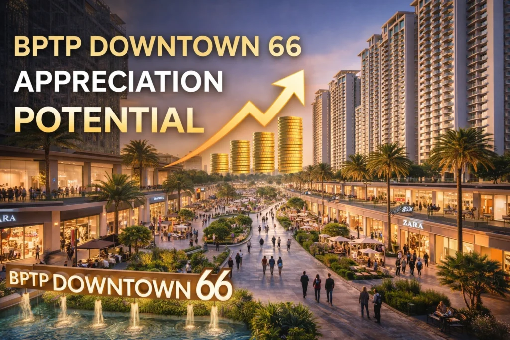 BPTP Downtown 66 Appreciation Potential