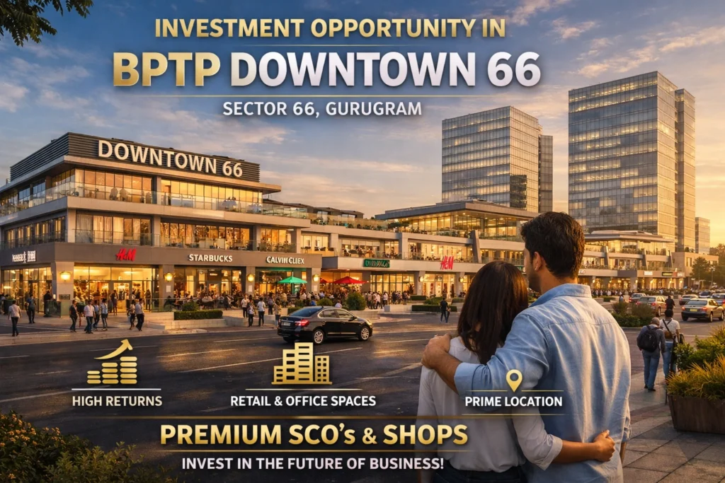 Investment Opportunity in BPTP Downtown 66 Gurgaon