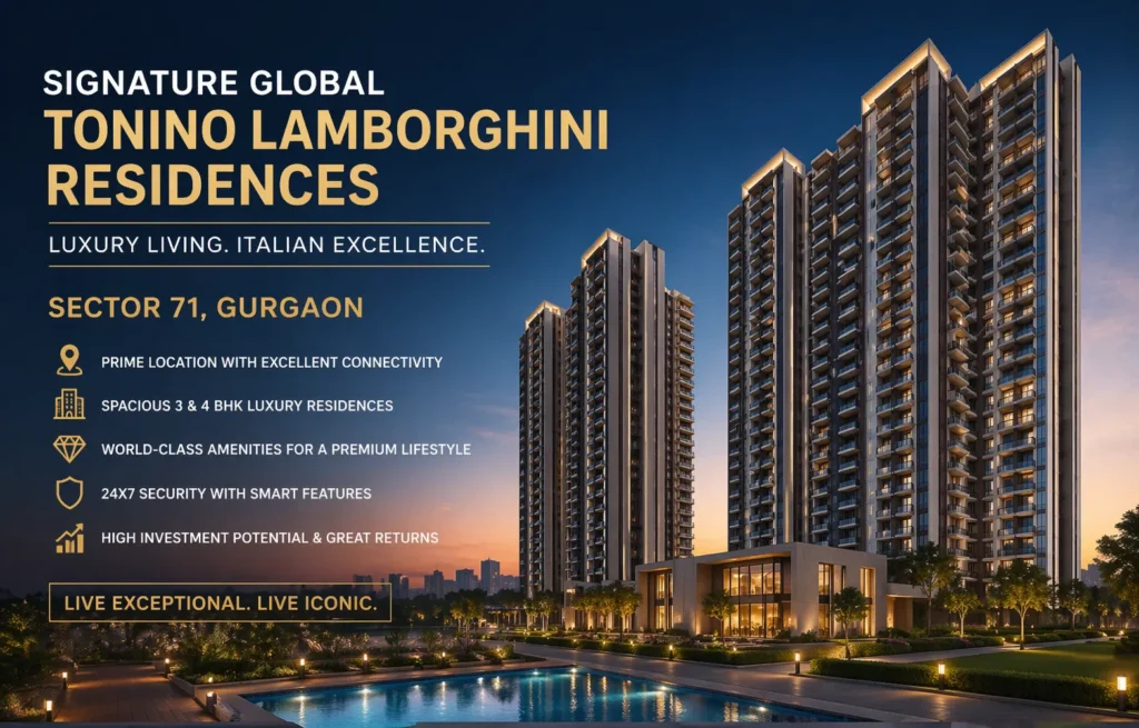 signature global tonino lamborghini residences